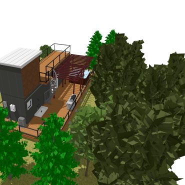 shipping container home 1 view 3